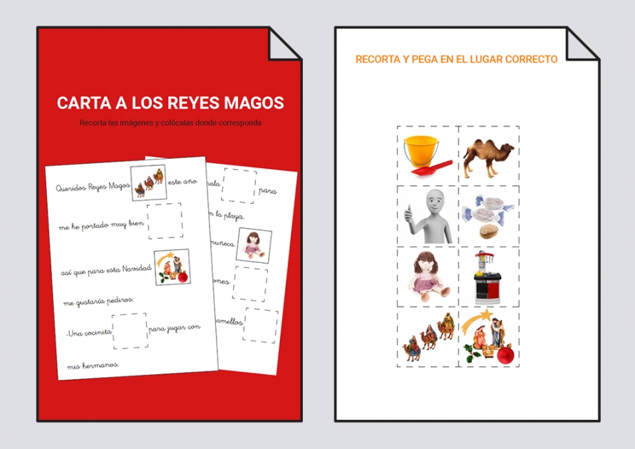 Carta A Los Reyes Magos: Lectoescritura #Soyvisual