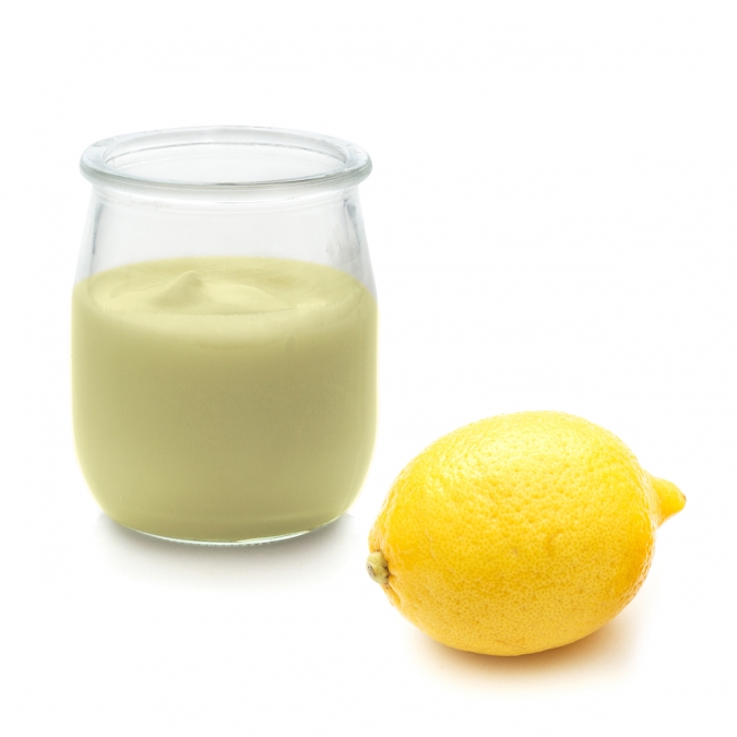 Yogur líquido de limón